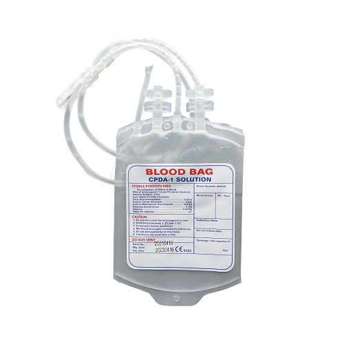 What material is blood bag?
