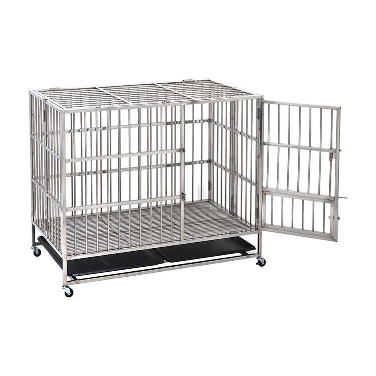 Stainless Steel Dog Crate