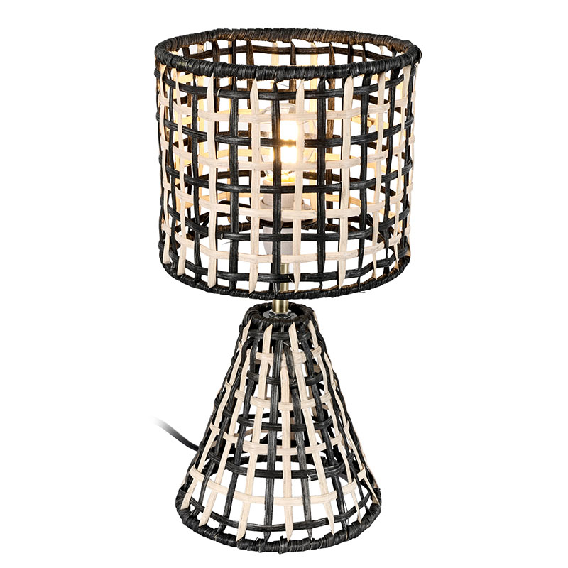 Information about Table Lamp With Bamboo Weaving