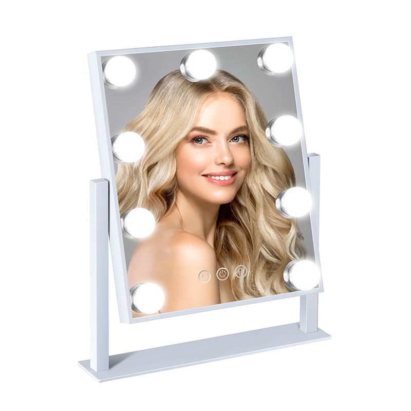 The Convenience and Style of Desktop Mirrors with Lights: A Must-Have for Your Workspace