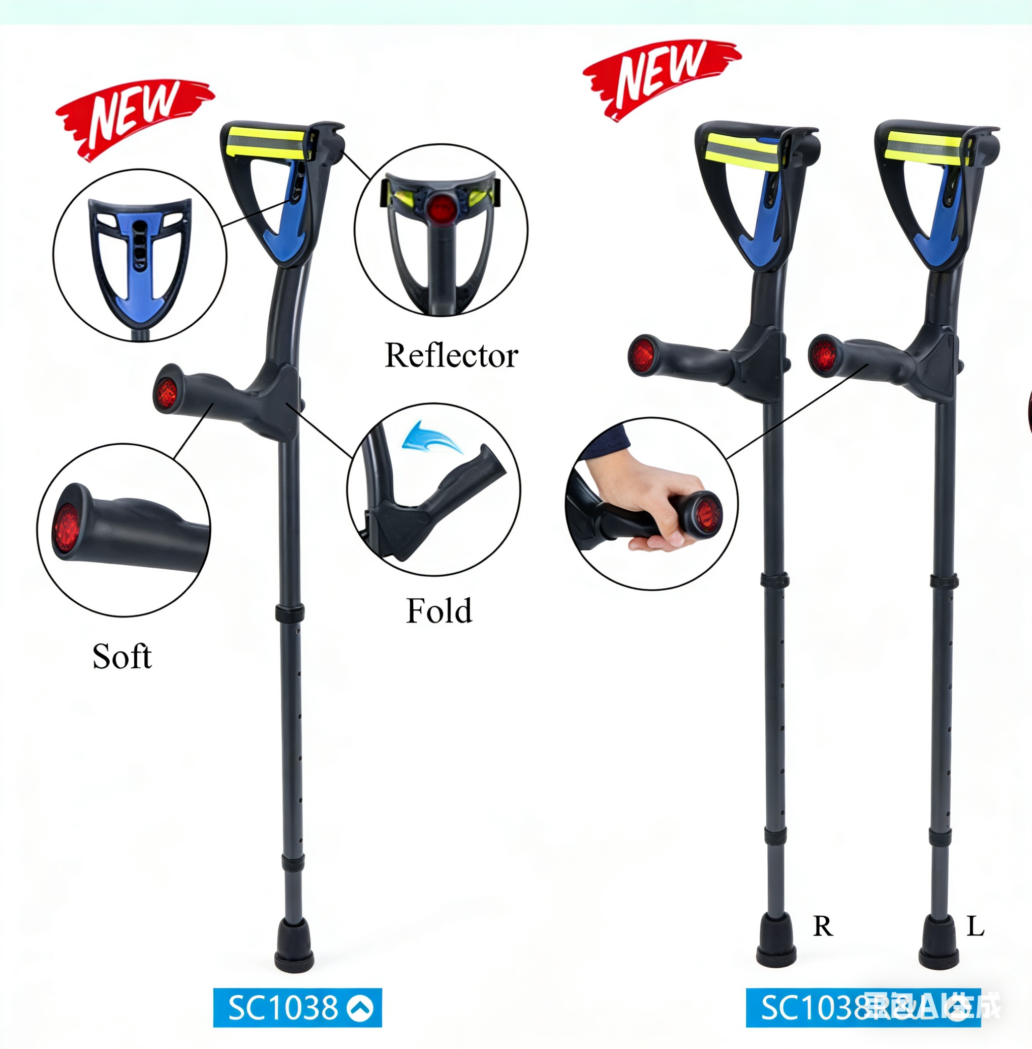 French Arm Crutch Manufacturer for Reliable Mobility Aids
